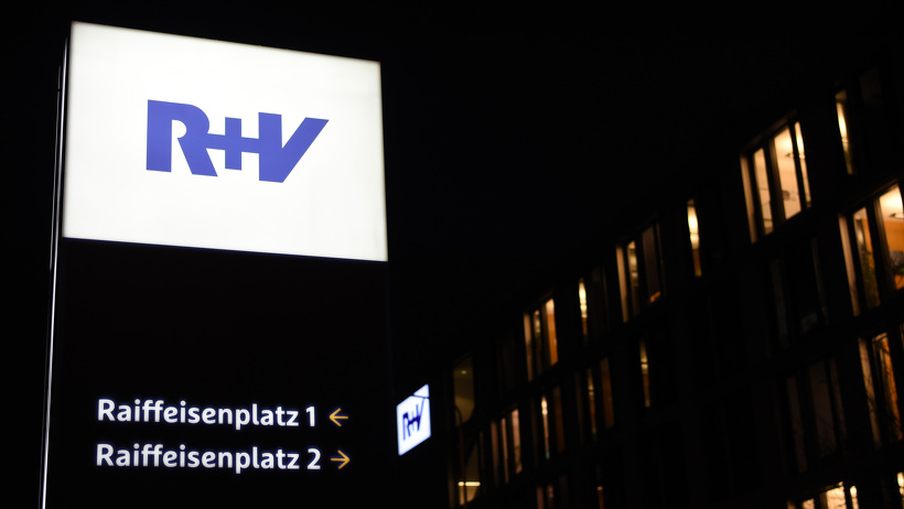 Sechstbeste Quote: R+V Krankenversicherung (716,8 Prozent)