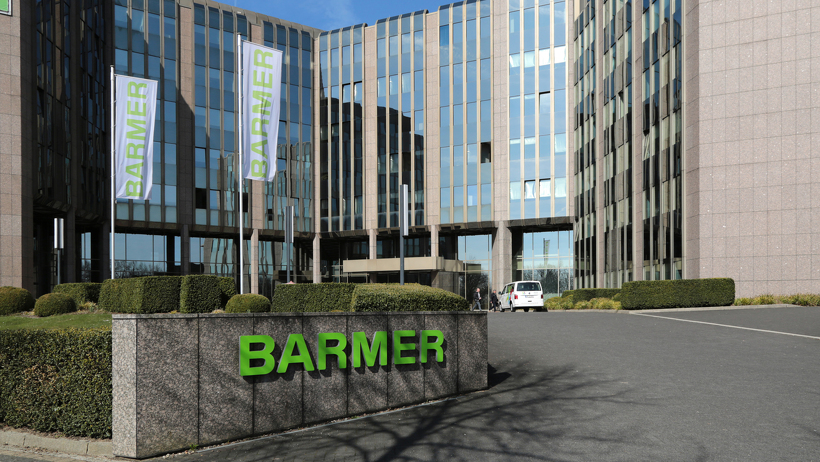 Rang 1: BARMER (2,38 / HÖCHSTE Zustimmung)