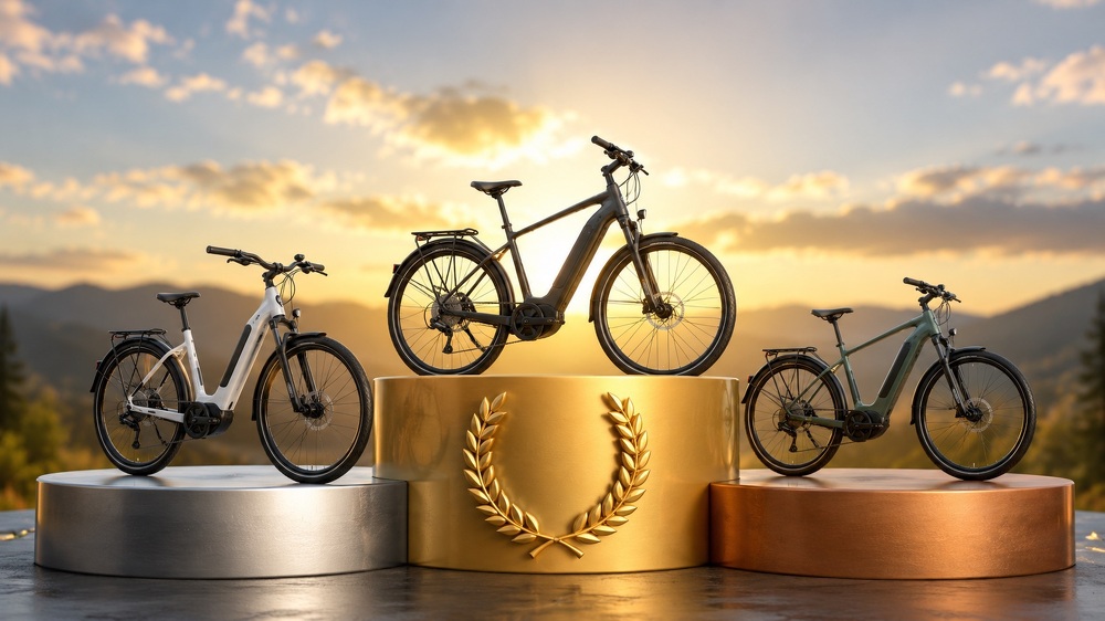 E-Bike-Versicherungen boomen – doch die Anbieter verfolgen ganz unterschiedliche Konzepte. Unsere Bildstrecke zeigt die Unternehmen mit den höchsten Zustimmungswerten im Produkt-Champions-Ranking 2025 und ordnet ein, ob hinter den Angeboten große Versicherer, digitale Plattformen oder spezialisierte Fahrradexperten stehen (Symbolbild).