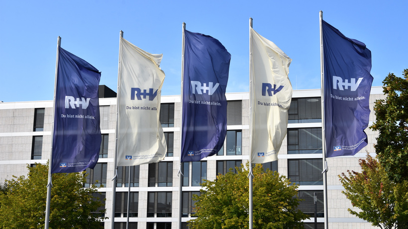 Rang 10: R+V (18,7 Punkte / Hohe Weiterempfehlung)