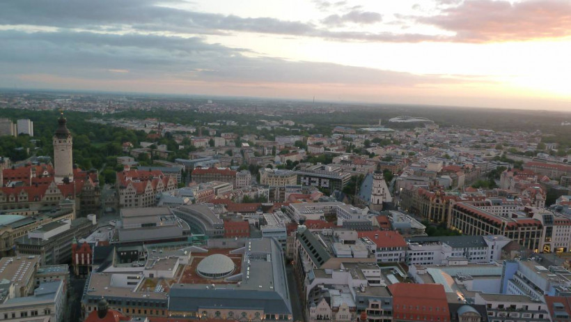 Blick auf Leipzig Blick auf Leipzig