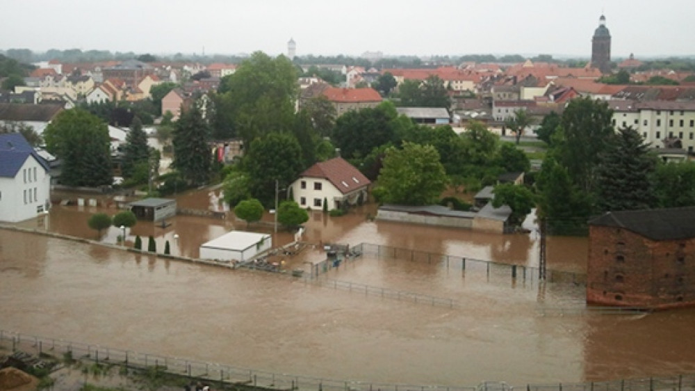 Hochwasser in Eilenburg